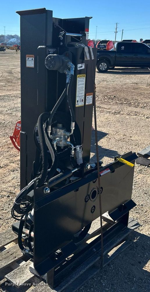 image for item ER4630 Danuser SM40 skid steer post driver