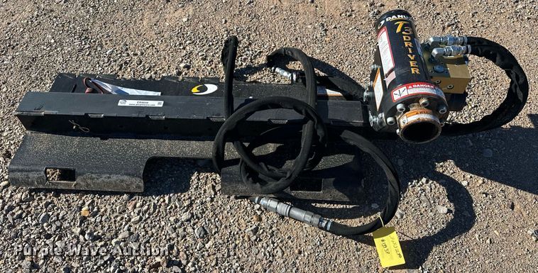 image for item ER4656 Danuser T3 skid steer post driver
