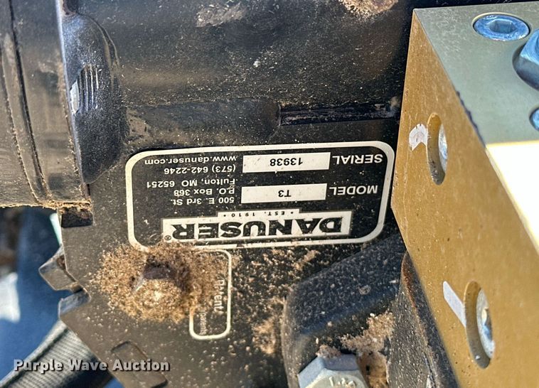 image for item ER4656 Danuser T3 skid steer post driver