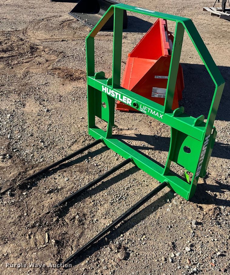 image for item ER4661 Hustler LiftMax LE110 skid steer bale spear