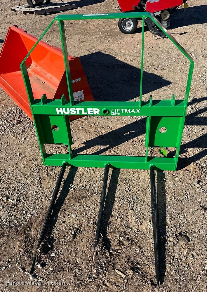 image for item ER4661 Hustler LiftMax LE110 skid steer bale spear