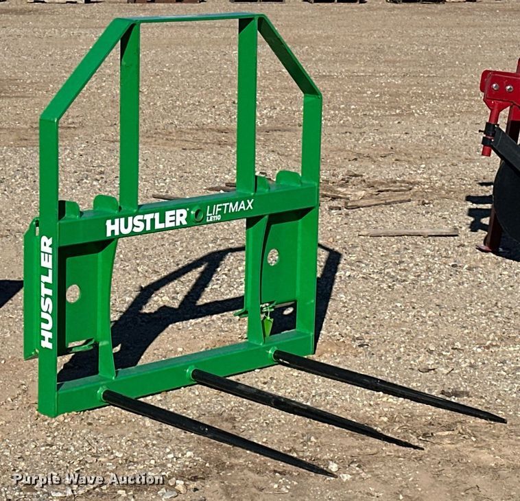 image for item ER4661 Hustler LiftMax LE110 skid steer bale spear