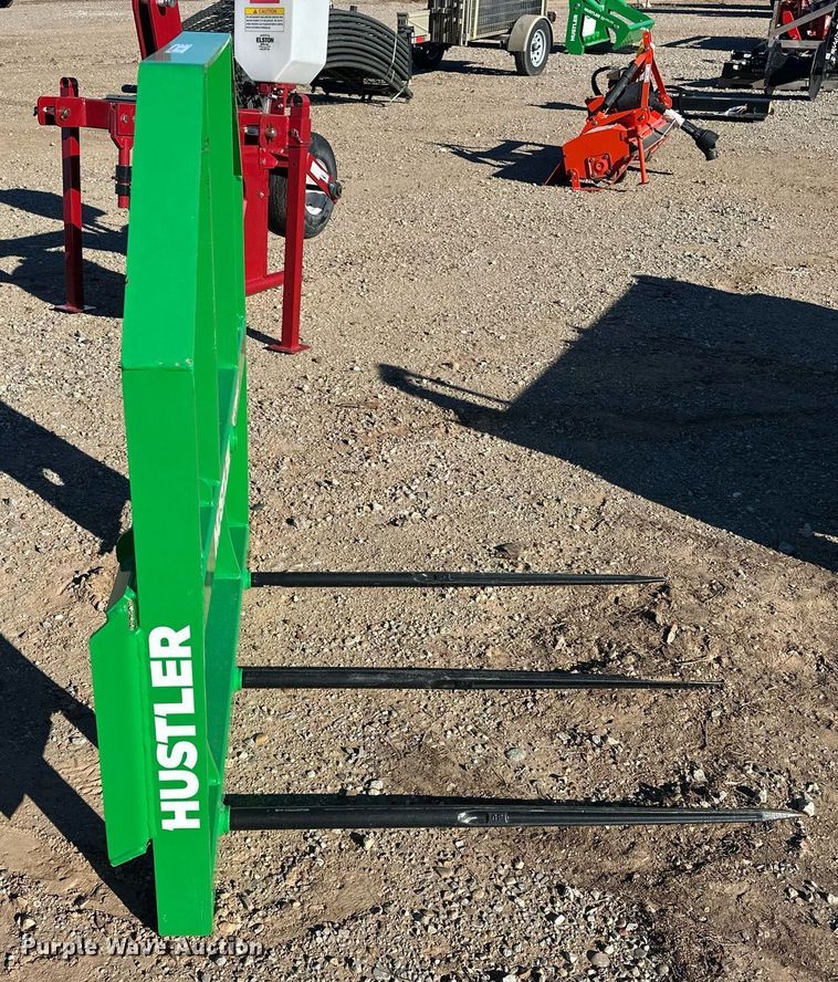 image for item ER4661 Hustler LiftMax LE110 skid steer bale spear