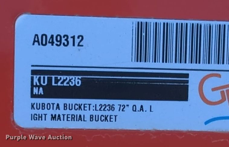 image for item ER4667 Kubota L2236 72