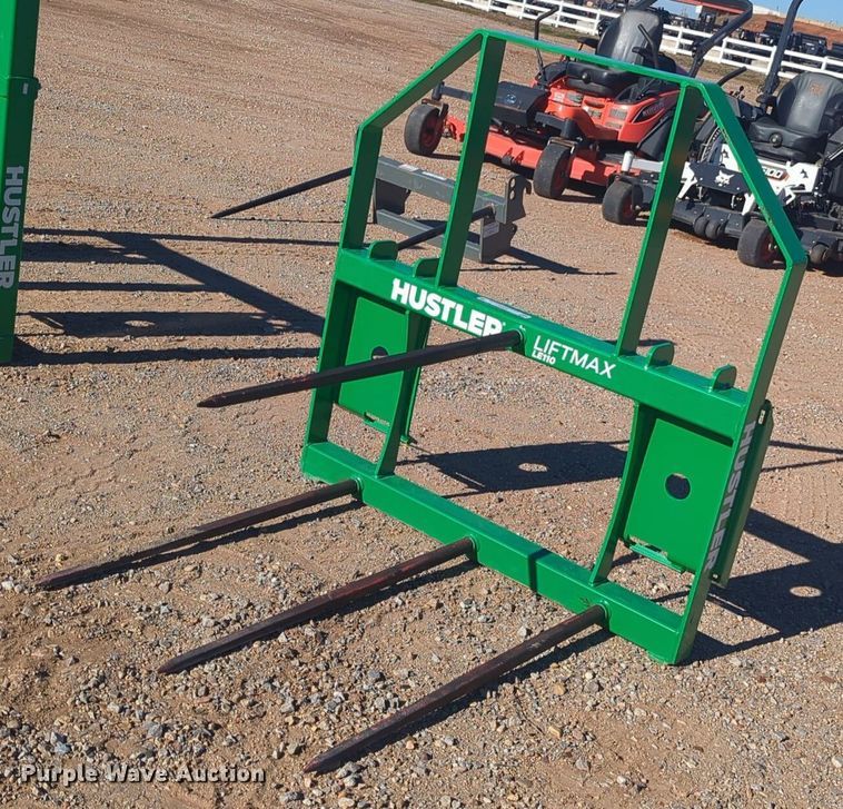 image for item ER4671 Hustler LiftMax LE110 skid steer bale spear