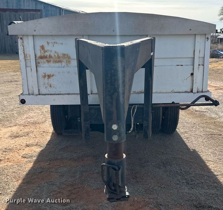 image for item ER8466 Shop built grain trailer