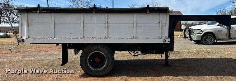 image for item ER8466 Shop built grain trailer