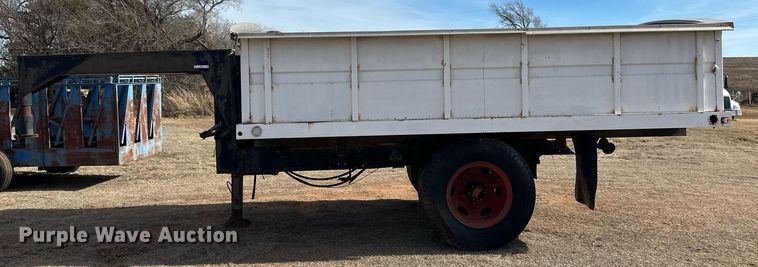 image for item ER8466 Shop built grain trailer