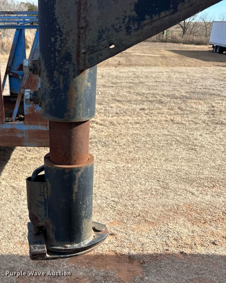 image for item ER8466 Shop built grain trailer