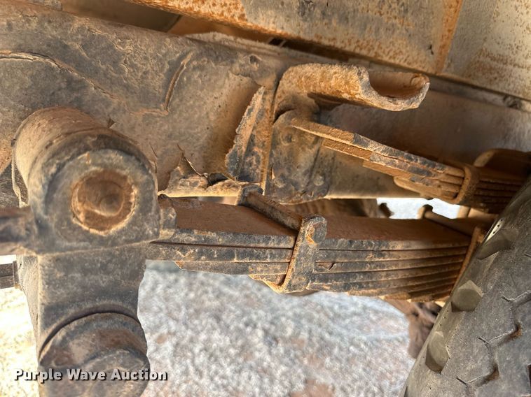 image for item ER8466 Shop built grain trailer