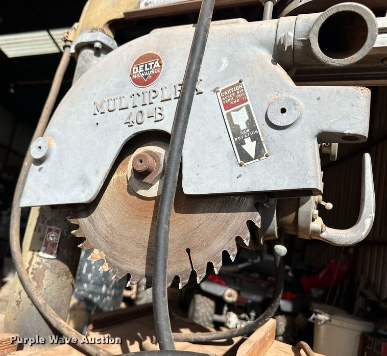 image for item ER8475 Delta Milwaukee Multiplex 40-B radial arm saw