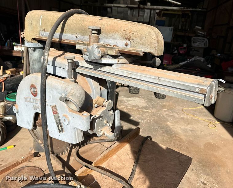 image for item ER8475 Delta Milwaukee Multiplex 40-B radial arm saw