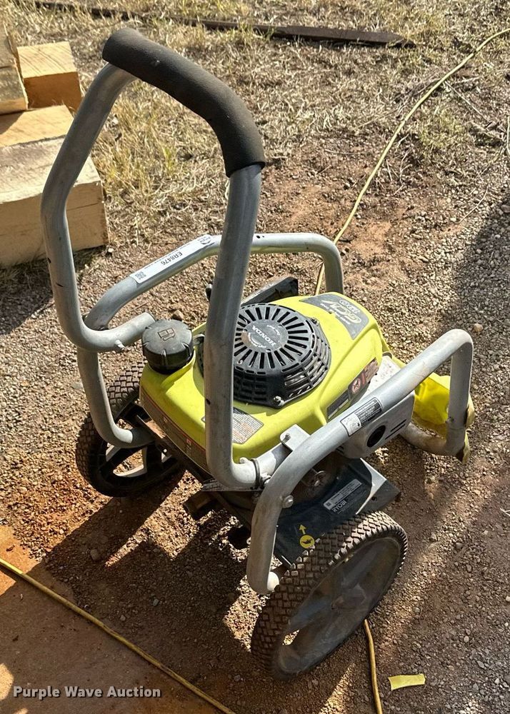 image for item ER8476 Ryobi pressure washer