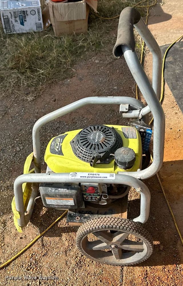 image for item ER8476 Ryobi pressure washer