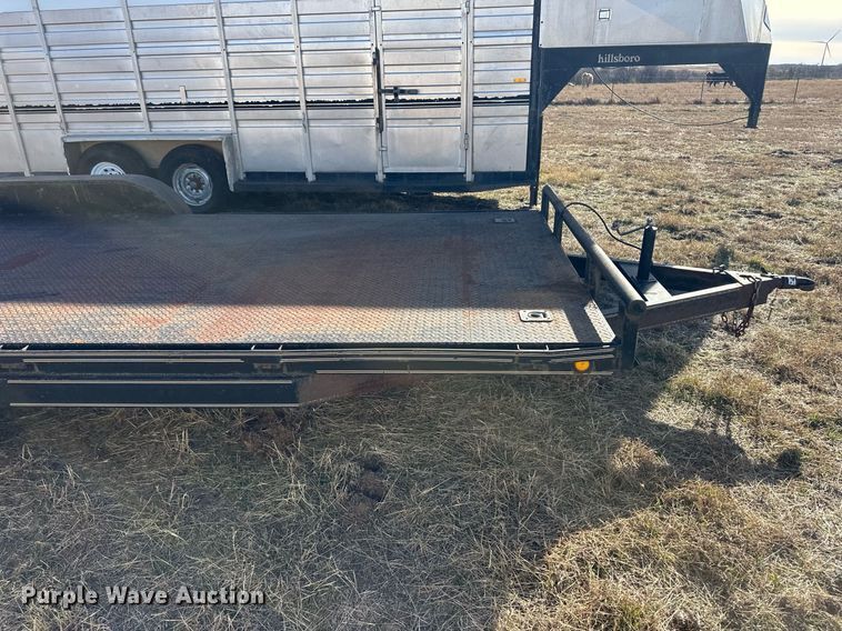 image for item ER8490 Shop built equipment trailer