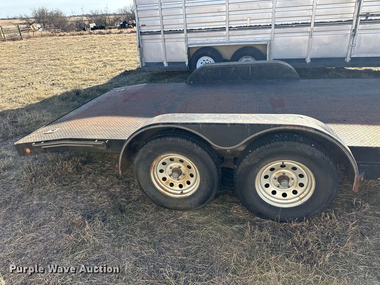 image for item ER8490 Shop built equipment trailer