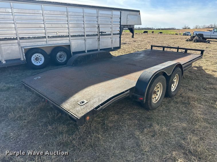 image for item ER8490 Shop built equipment trailer