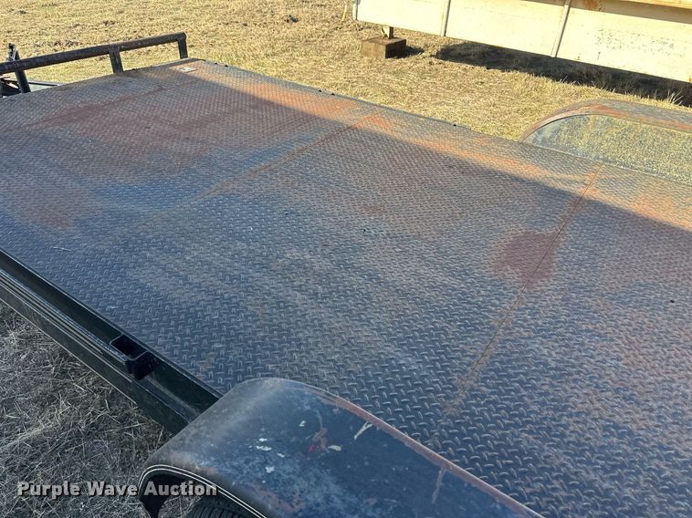 image for item ER8490 Shop built equipment trailer