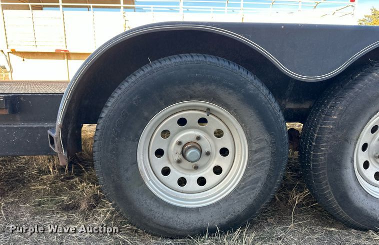 image for item ER8490 Shop built equipment trailer