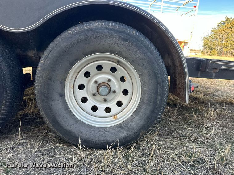 image for item ER8490 Shop built equipment trailer