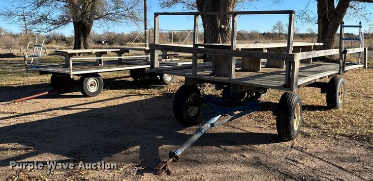 image for item LH9329 (2) hay wagons