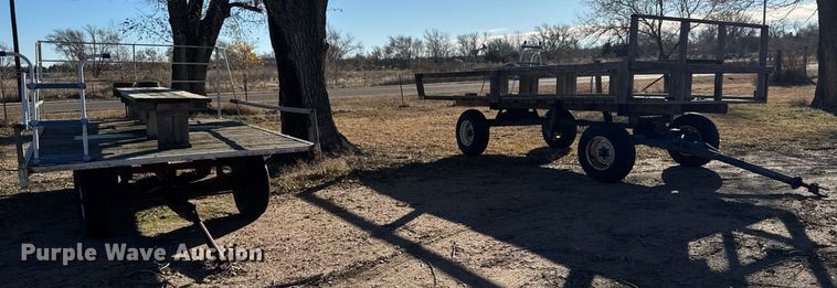 image for item LH9329 (2) hay wagons