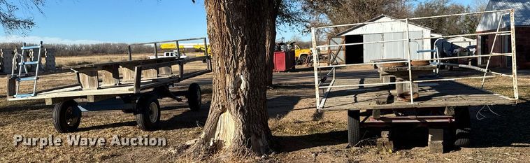 image for item LH9329 (2) hay wagons