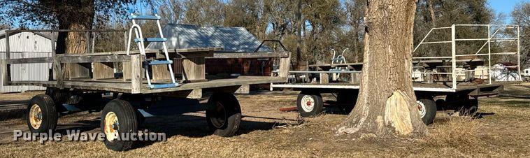 image for item LH9329 (2) hay wagons