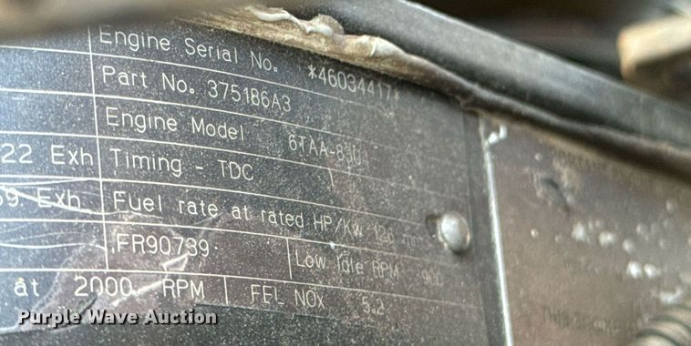 image for item MS9816 2001 Case MX240 MFWD tractor