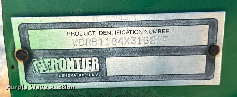 image for item MS9991 Frontier  RB1184 three point blade