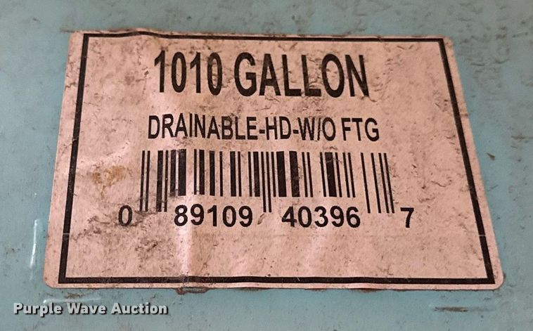 image for item OG9746 Norwesco  poly tank