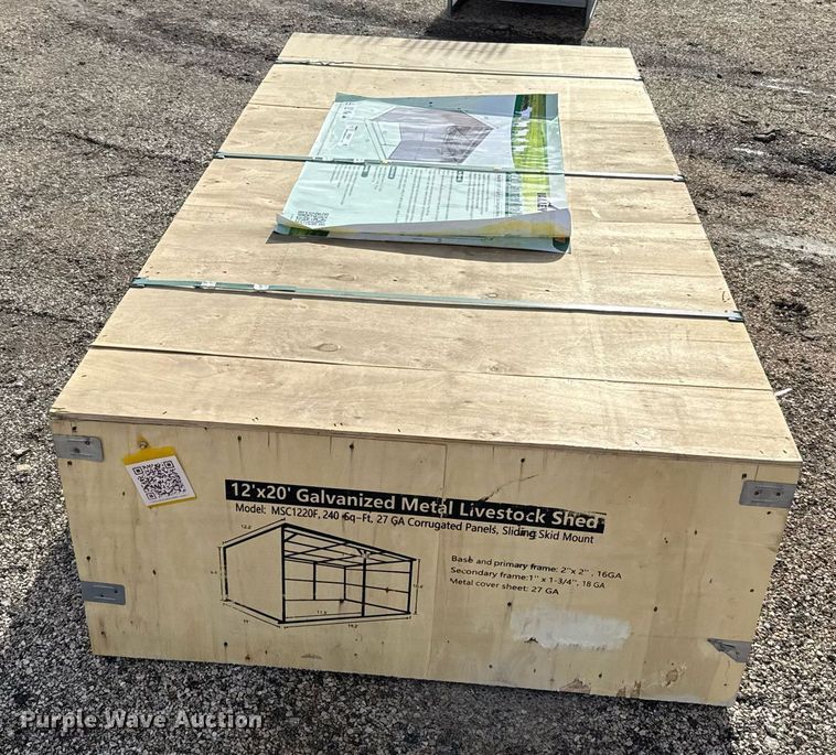 image for item OK9368 Valley Pioneer MSC1220F livestock shed