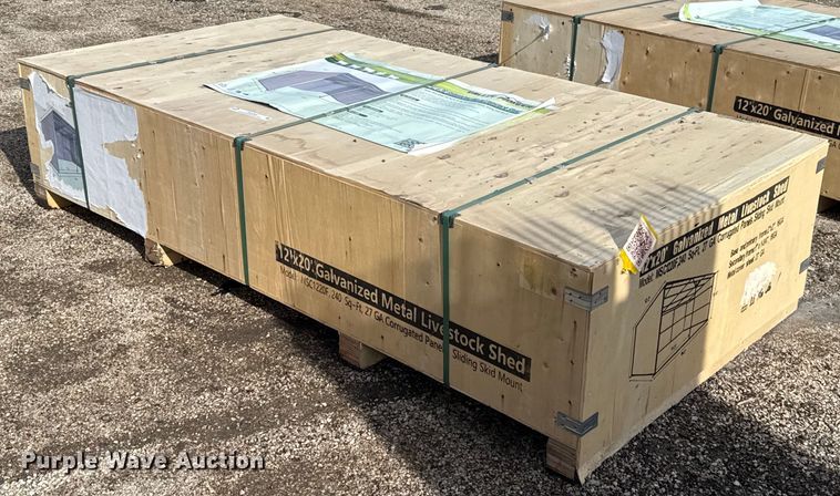 image for item OK9369 Valley Pioneer MSC1220F livestock shed