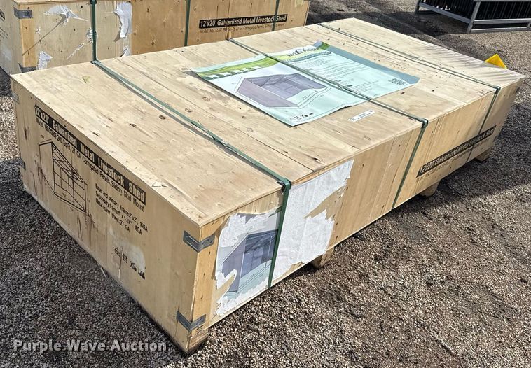 image for item OK9369 Valley Pioneer MSC1220F livestock shed