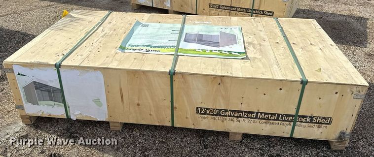 image for item OK9369 Valley Pioneer MSC1220F livestock shed