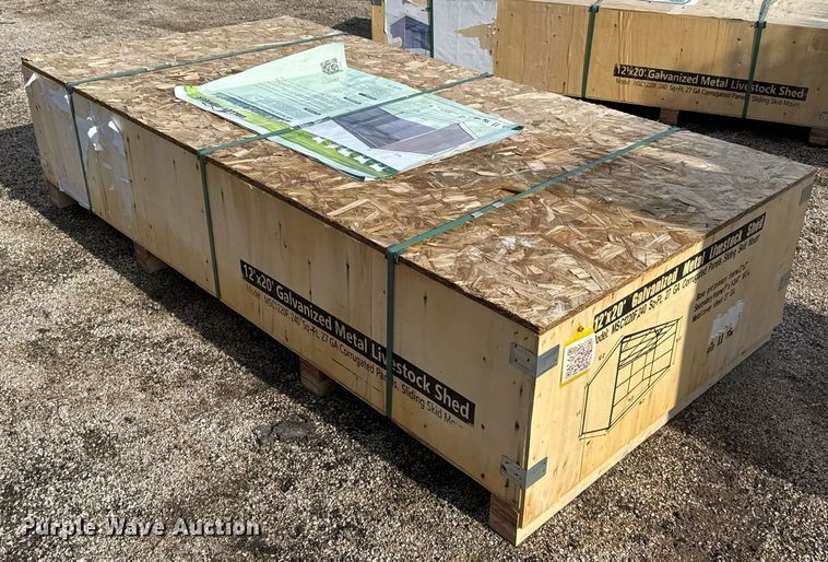 image for item OK9370 Valley Pioneer MSC1220F livestock shed