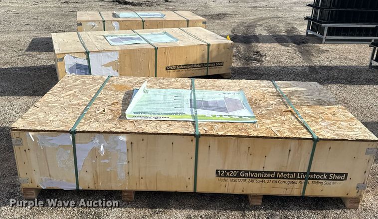 image for item OK9370 Valley Pioneer MSC1220F livestock shed