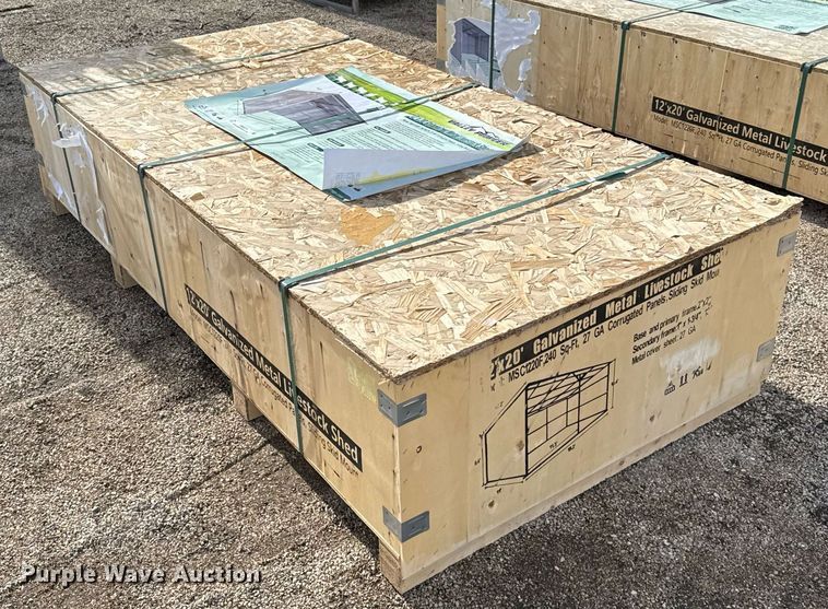 image for item OK9370 Valley Pioneer MSC1220F livestock shed