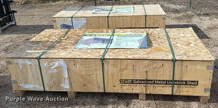 image for item OK9370 Valley Pioneer MSC1220F livestock shed