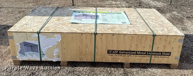 image for item OK9371 Valley Pioneer MSC1220F livestock shed