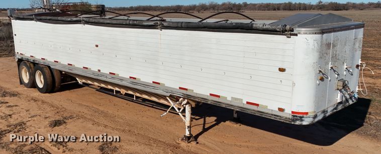 image for item ZA0516 1976 Timpte grain trailer