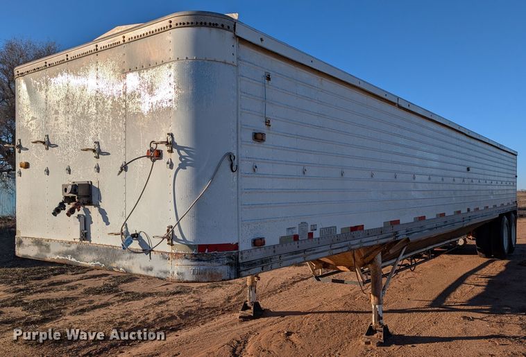image for item ZA0516 1976 Timpte grain trailer
