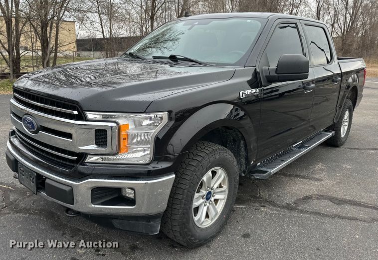 image for item DF8447 2020 Ford F150 SuperCrew pickup truck