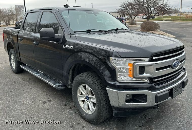 image for item DF8447 2020 Ford F150 SuperCrew pickup truck