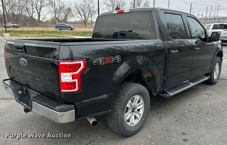 image for item DF8447 2020 Ford F150 SuperCrew pickup truck