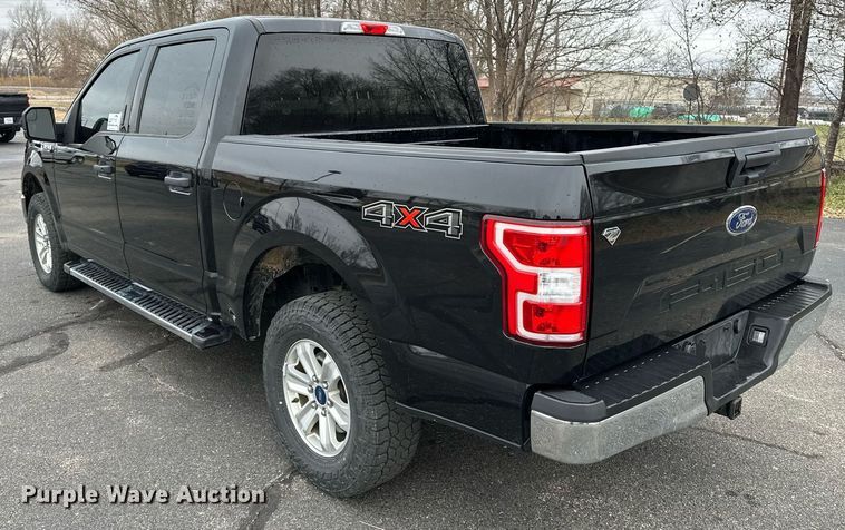 image for item DF8447 2020 Ford F150 SuperCrew pickup truck