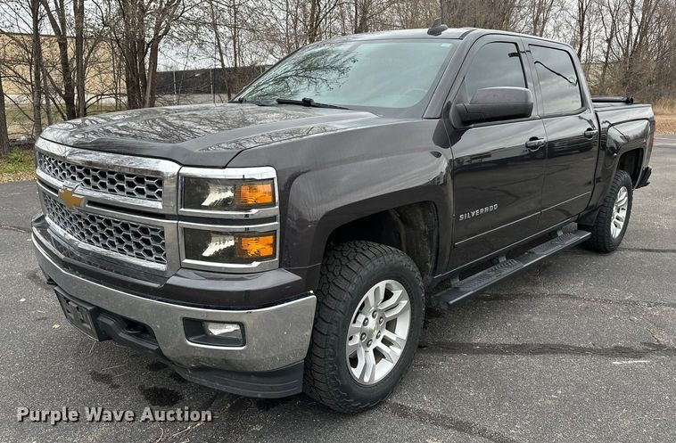 image for item DF8448 2015 Chevrolet Silverado 1500 Crew Cab pickup truck