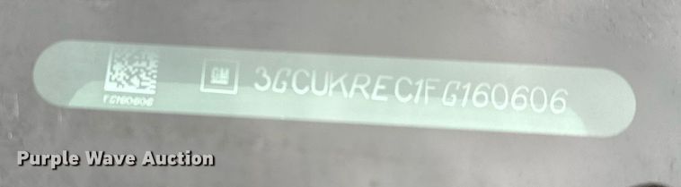 image for item DF8448 2015 Chevrolet Silverado 1500 Crew Cab pickup truck