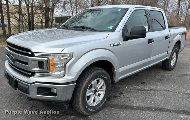 image for item DF8449 2019 Ford F150 SuperCrew pickup truck