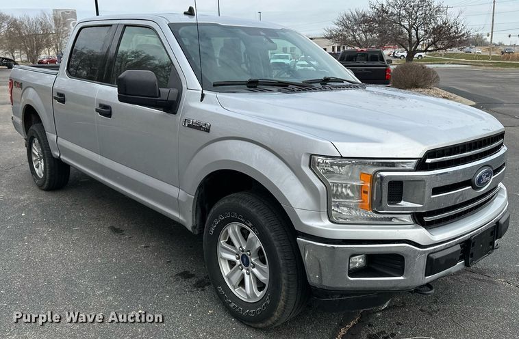 image for item DF8449 2019 Ford F150 SuperCrew pickup truck